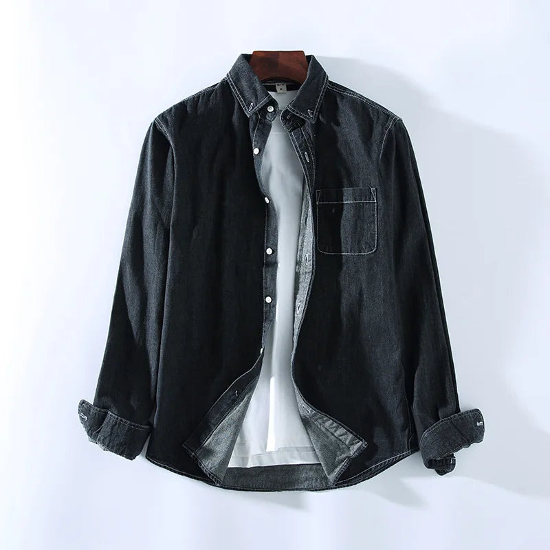 Men's Casual Denim Shirt