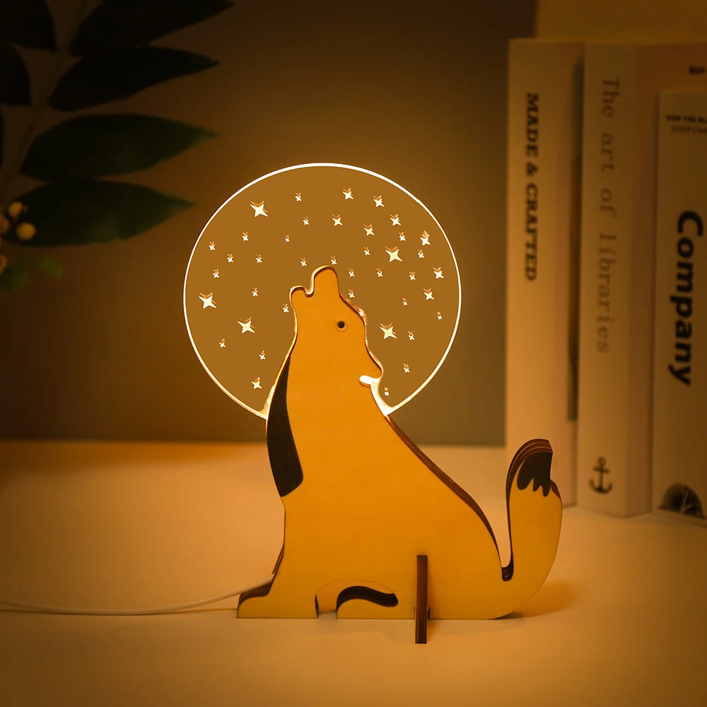 TwinkleTails Animal LED - USB Night Light