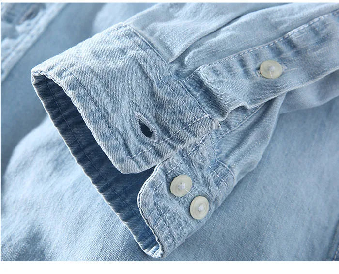 Men's Casual Denim Shirt