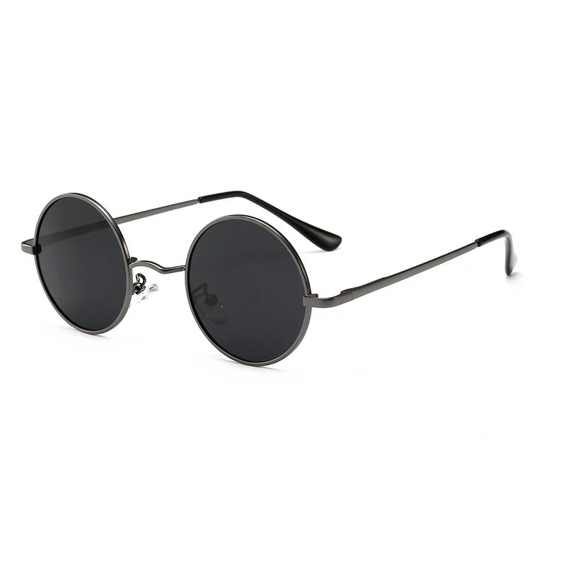 Round Polarized Retro Sunglasses