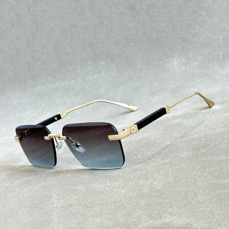 High Profile Rimless Sunglasses