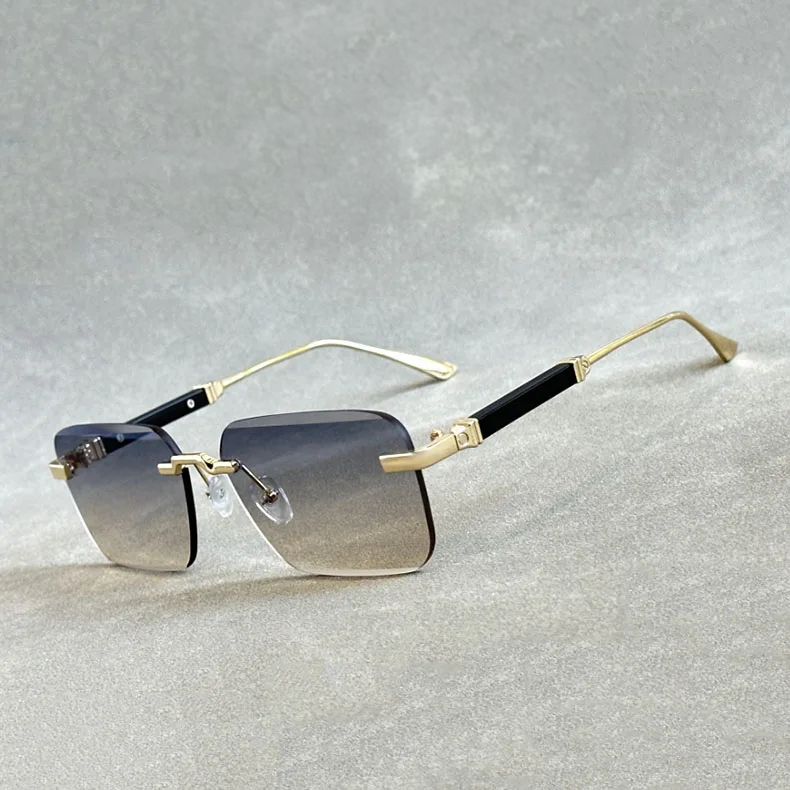 High Profile Rimless Sunglasses