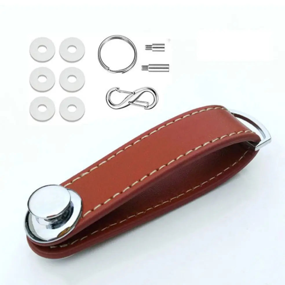 KeyGuard Leather Key Holder