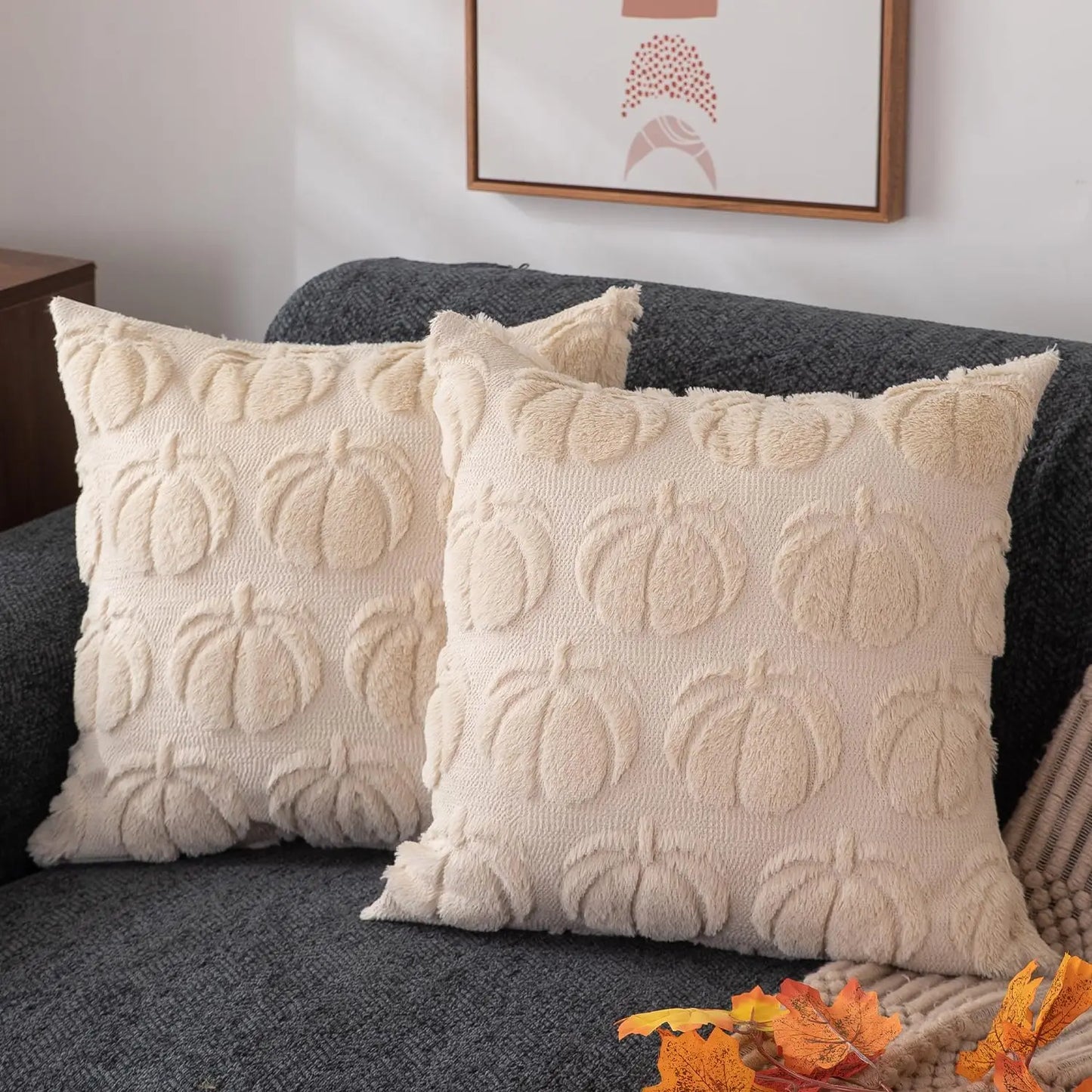 Fall Pumpkin Pillow Covers