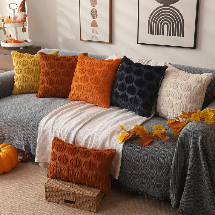 Fall Pumpkin Pillow Covers