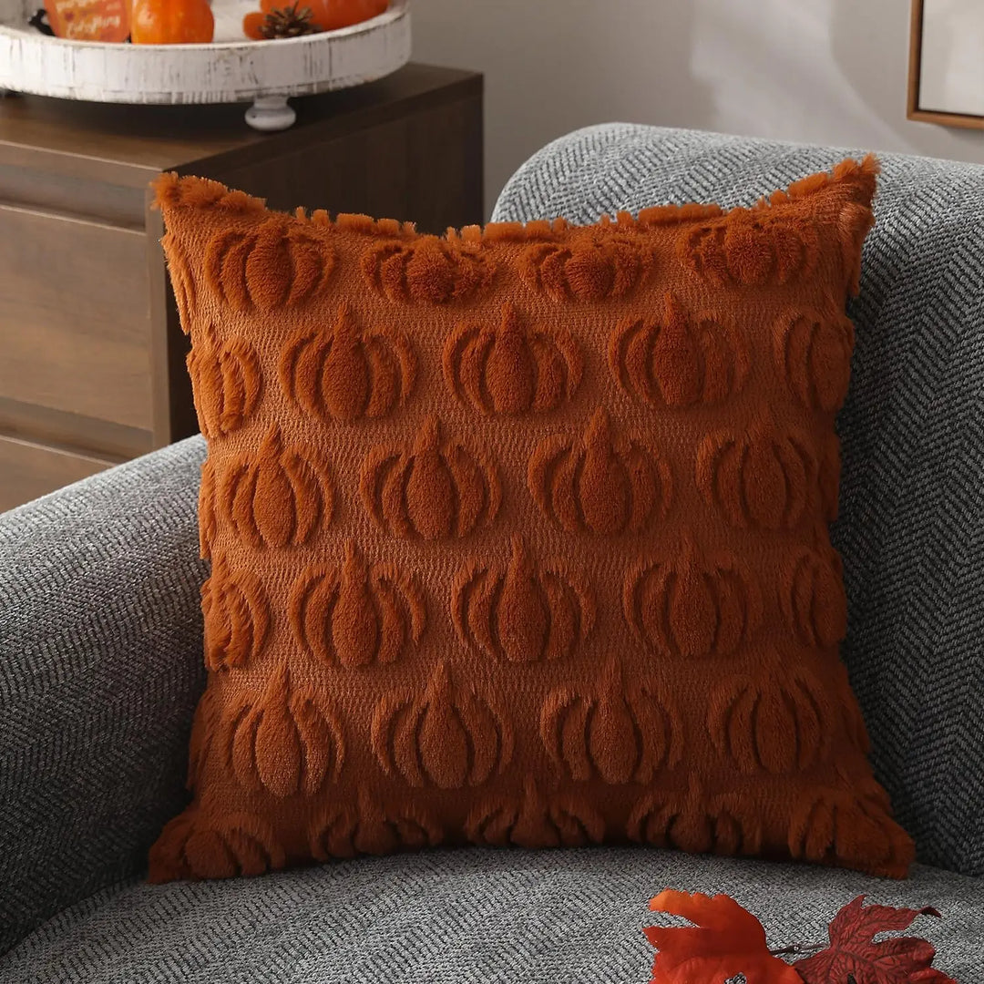 Fall Pumpkin Pillow Covers