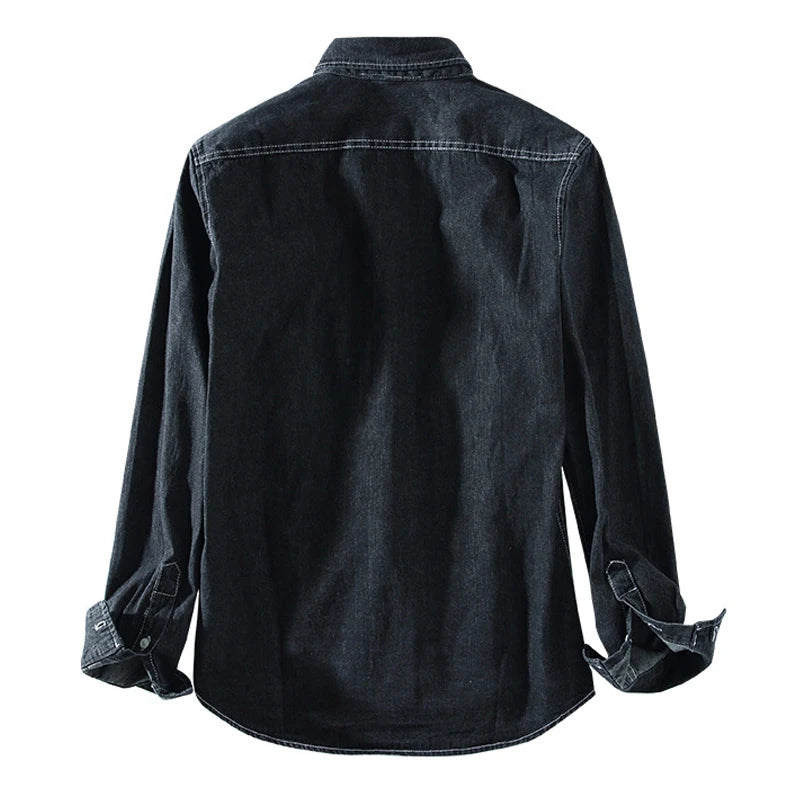 Men's Casual Denim Shirt