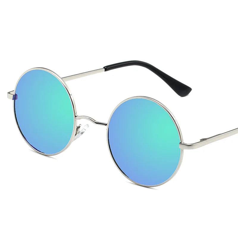 Round Polarized Retro Sunglasses