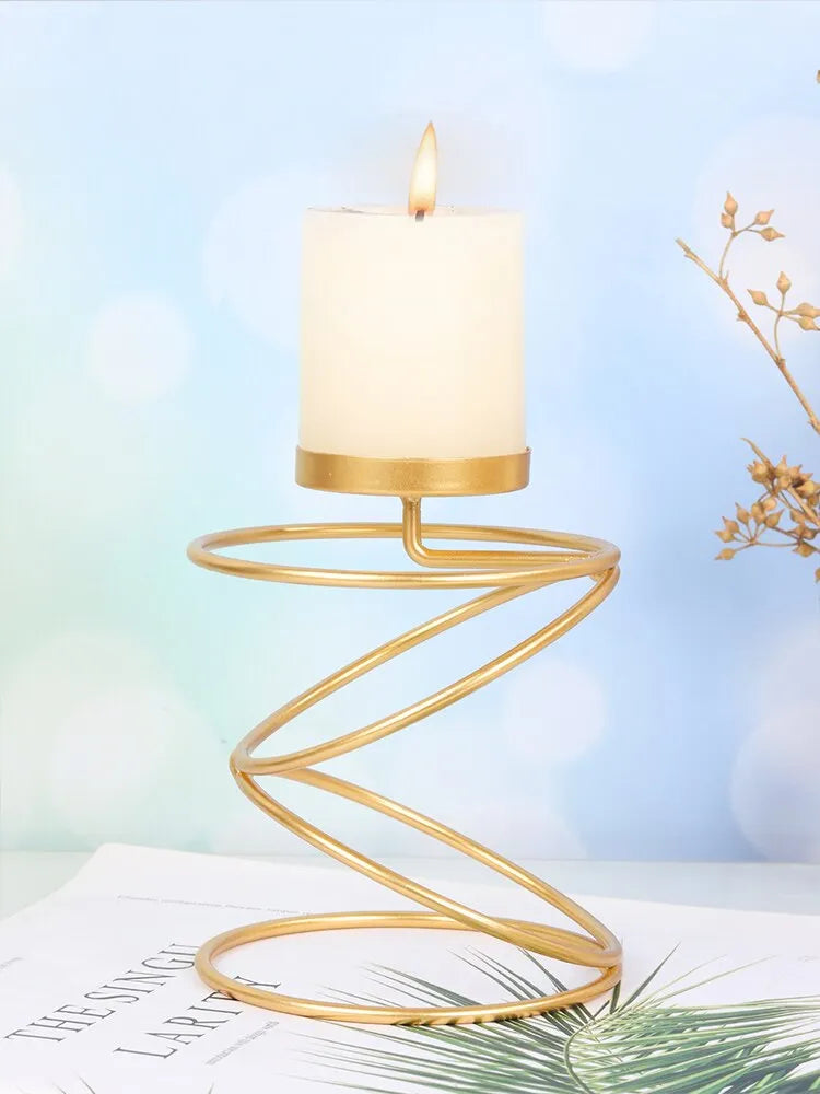 OpulentCircle Luxury Candle Holder