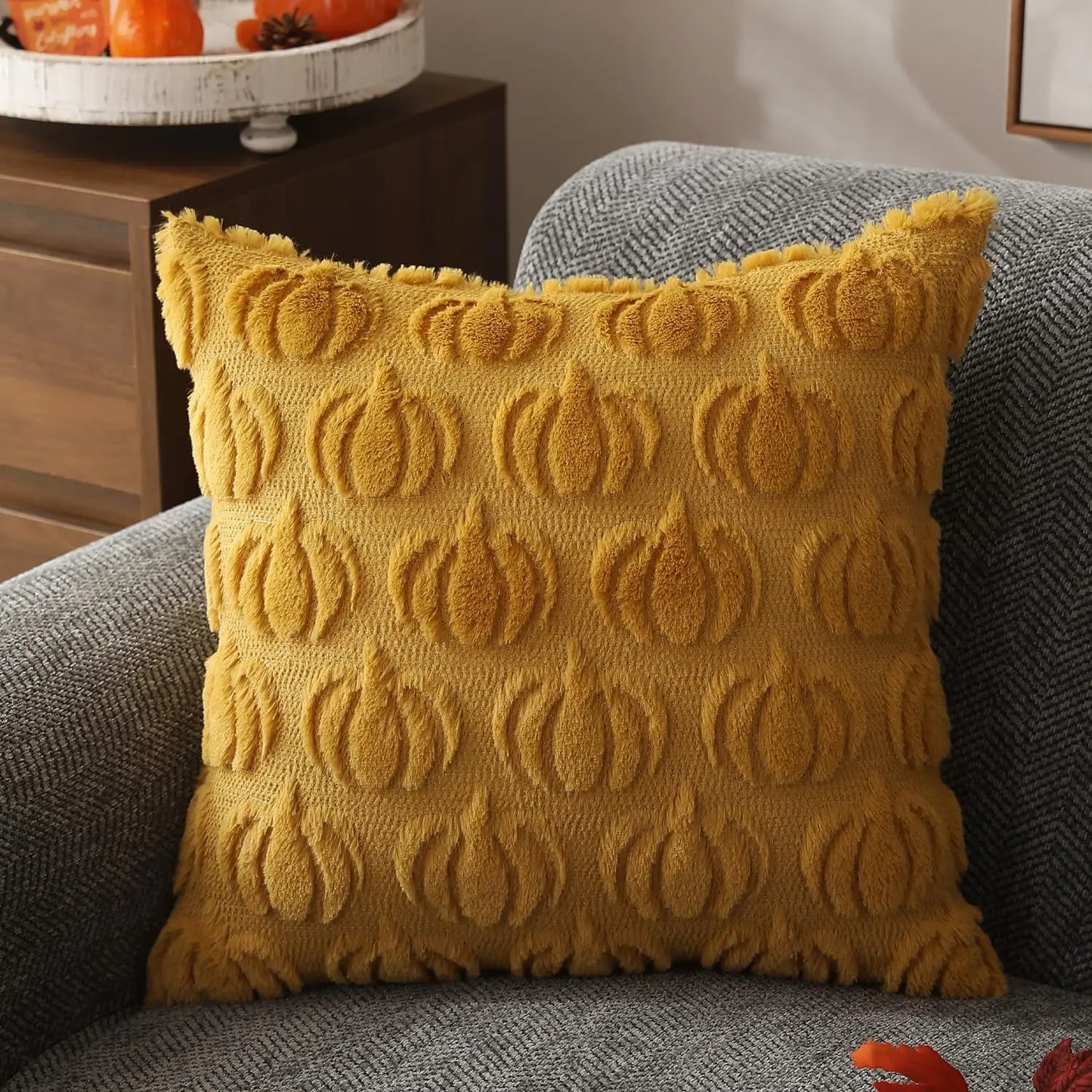 Fall Pumpkin Pillow Covers