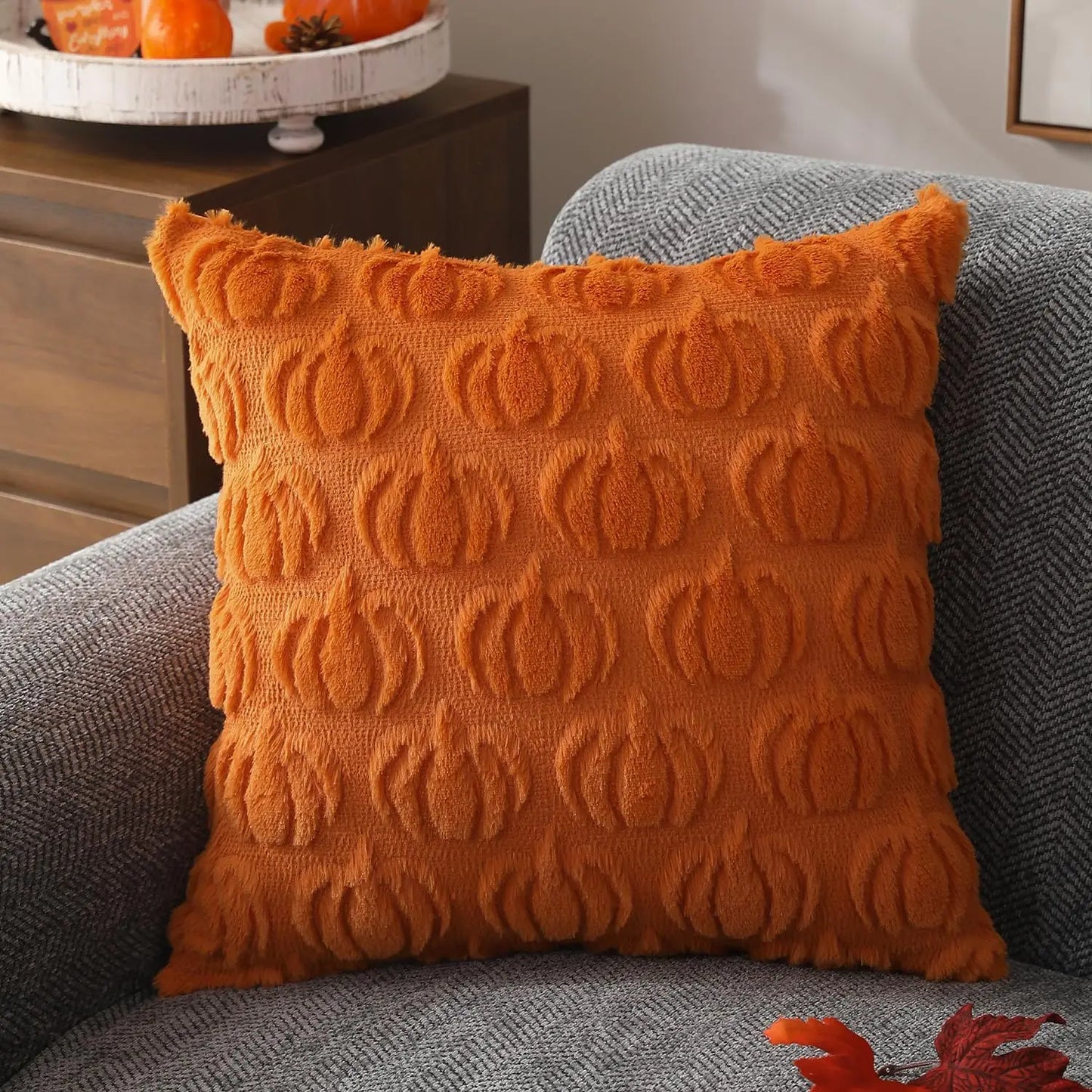 Fall Pumpkin Pillow Covers