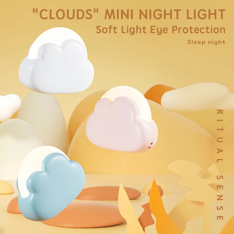 TinyNimbus - Mini LED Cloud Night Light