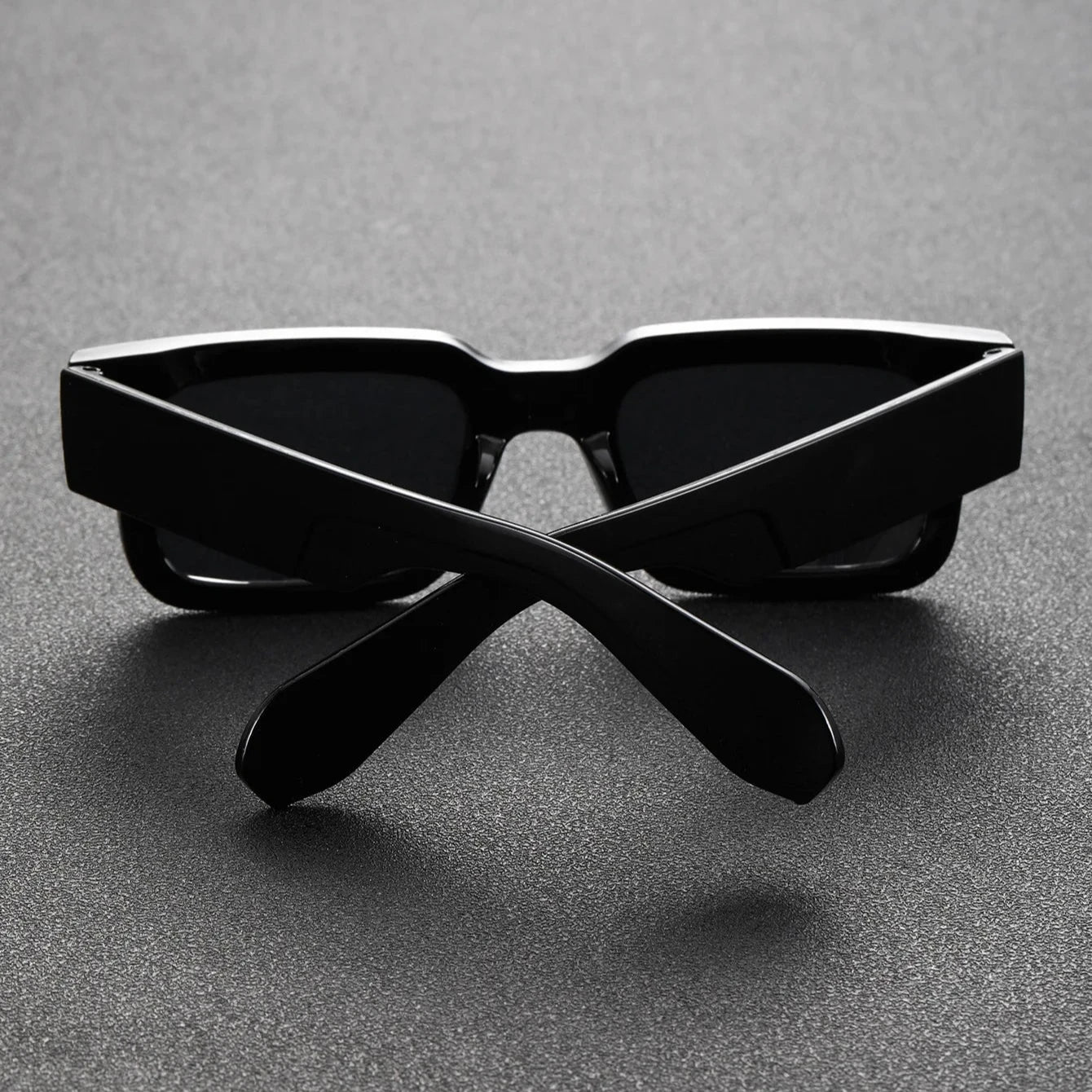 48mm Plaque Rectangular Sunglasses