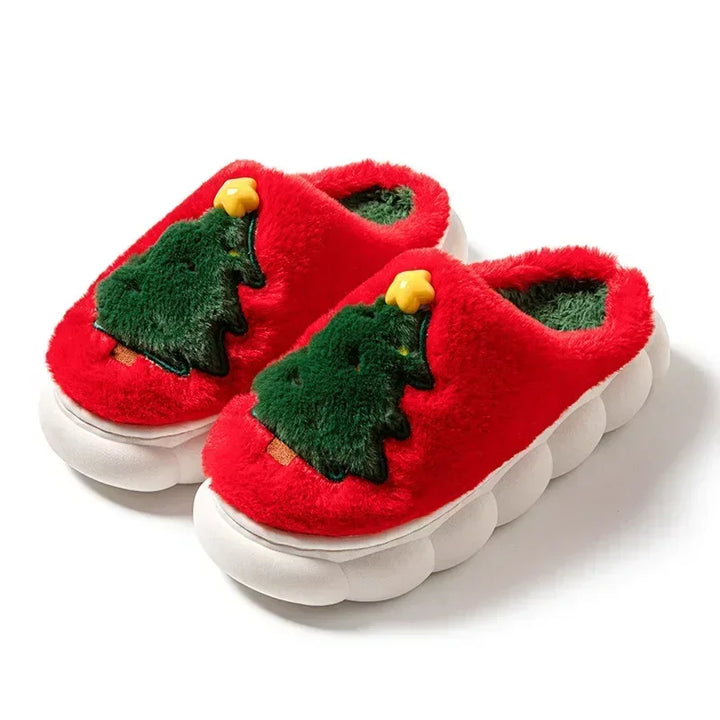 Christmas Tree Slippers