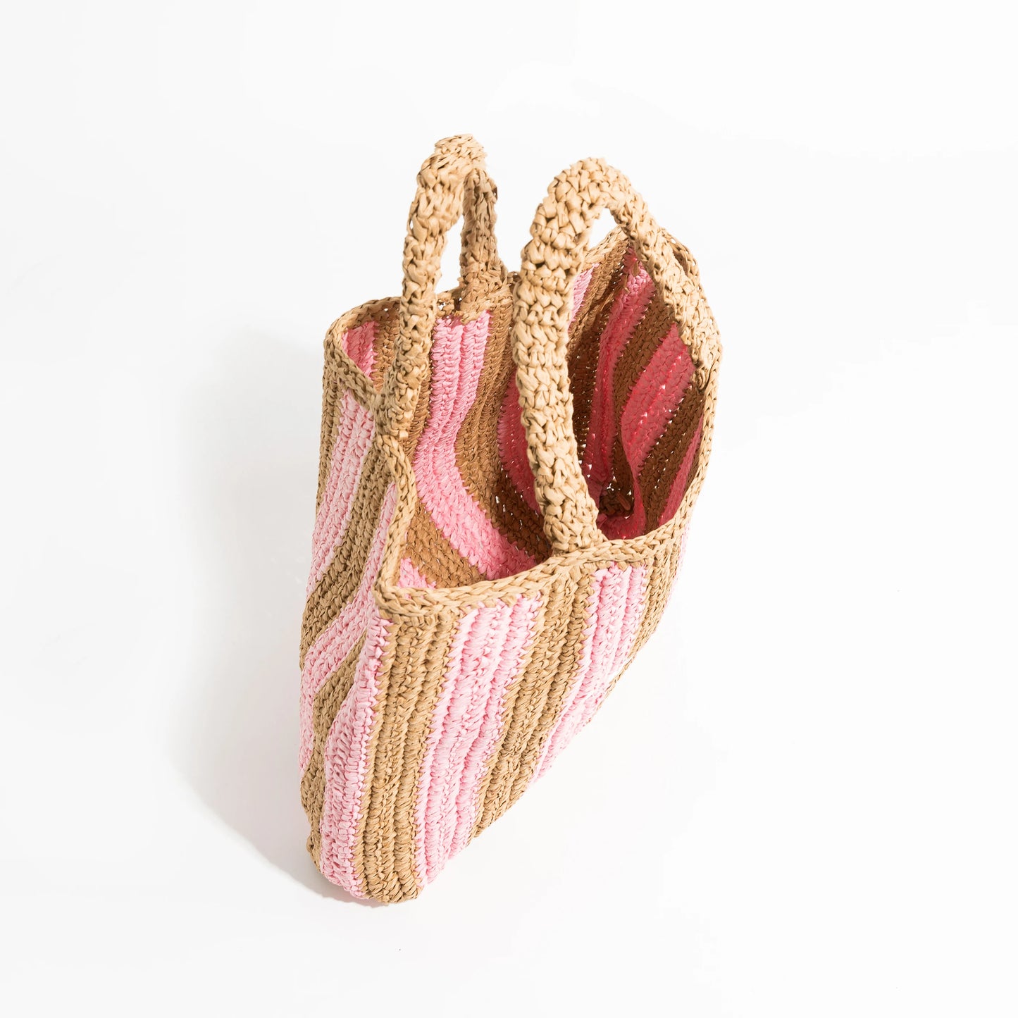 Handwoven Straw Tote Bag