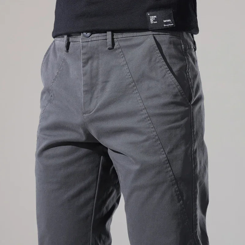 Stretch Slim-Fit Chino Pants